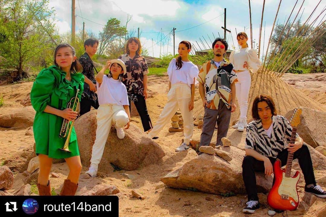 山崎千裕さんのインスタグラム写真 - (山崎千裕Instagram)「#Repost @route14band with @make_repost ・・・ ChihiroYamazaki+ROUTE14band with Dancers photo shooting:) @chiroyamazaki @satoshiyamashita @hana_takami @shizuka317 @cone0331 @yama_azumi1206 #route14band #llano」3月22日 10時22分 - chiroyamazaki