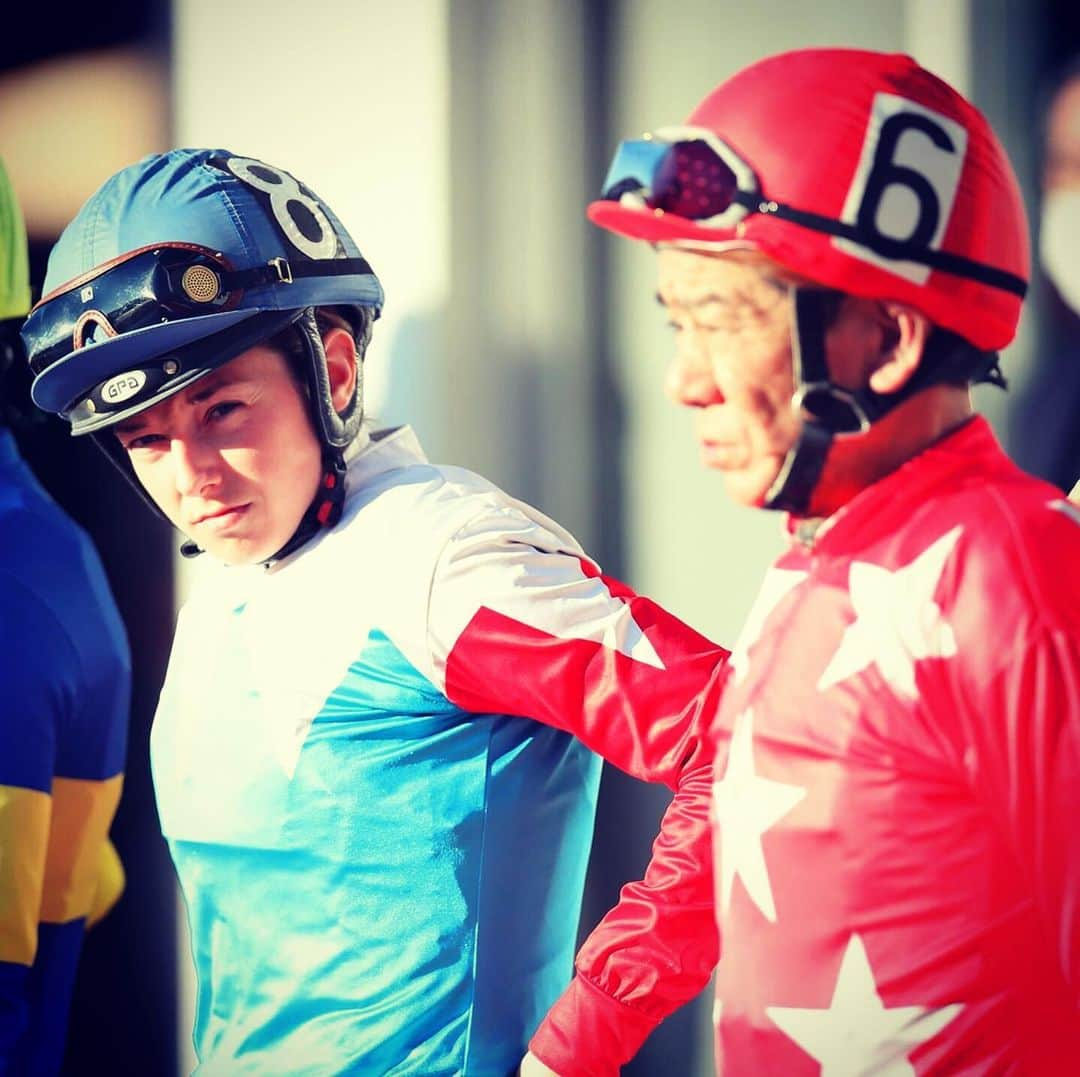 ミカエル・ミシェルさんのインスタグラム写真 - (ミカエル・ミシェルInstagram)「‼️🇯🇵TCK‼️With Legend Matoba-san before fights 👊💪Good vibes ✨✨ @jra.official @thenyra @gulfstreampark @francegalop @hkjc @dubairacingtv @france_sire @skyracingau #jockeys #nra #athletes」3月22日 11時51分 - mickaelle_michel_officiel