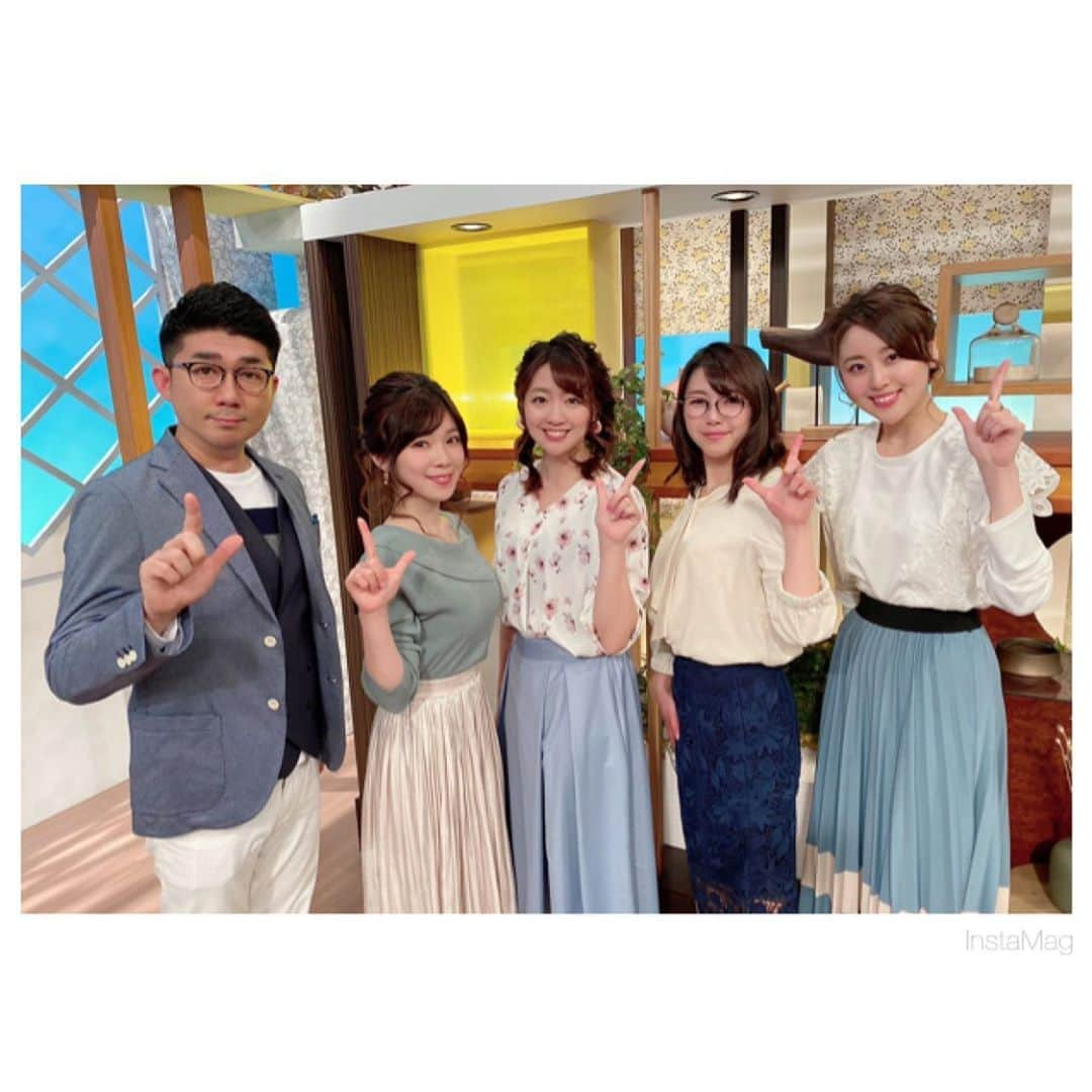 磯田彩実さんのインスタグラム写真 - (磯田彩実Instagram)「. . きのうの祭りのあと📺. . . . #美味しい#家グルメ. . #カレーなる本棚#豚カルビ丼#コロッケ#カフェブルー#パンケーキ#箕輪シェフ#卵焼き#しいたけわからなかったよ. . #tvh#スイッチン#けいナビ. #何となくみんなブルーコーデでした.」3月22日 12時04分 - ayami_isoda.tvh7