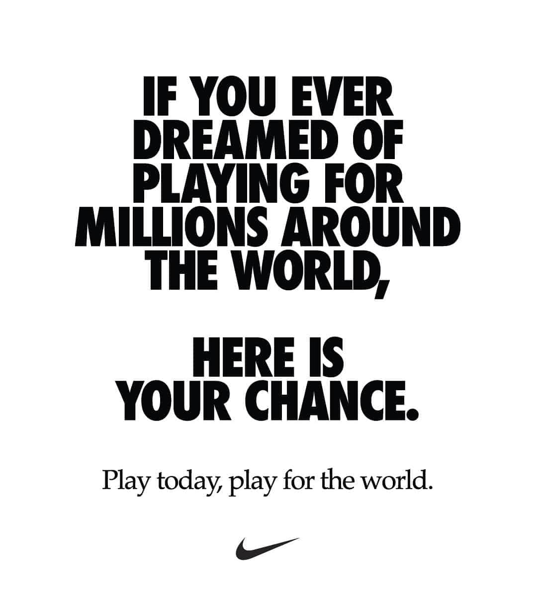 萩野公介のインスタグラム：「全世界がワンチーム。 からだを動かそう。 #playfortheworld #ナイキ @niketokyo」