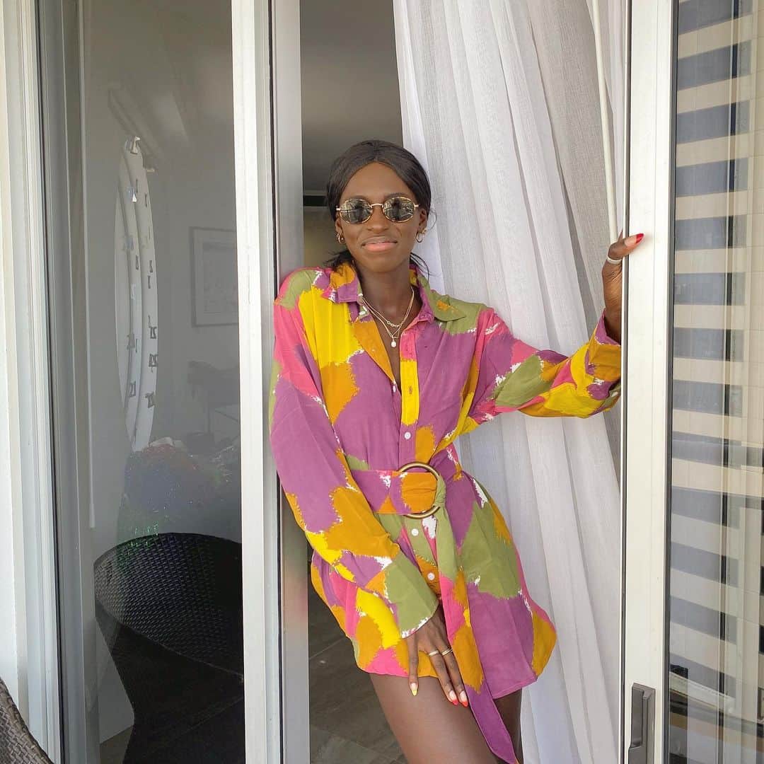 NANA OWUSU-AFRIYIEのインスタグラム：「THANK  you, YA  welcome, toO another year of ME」