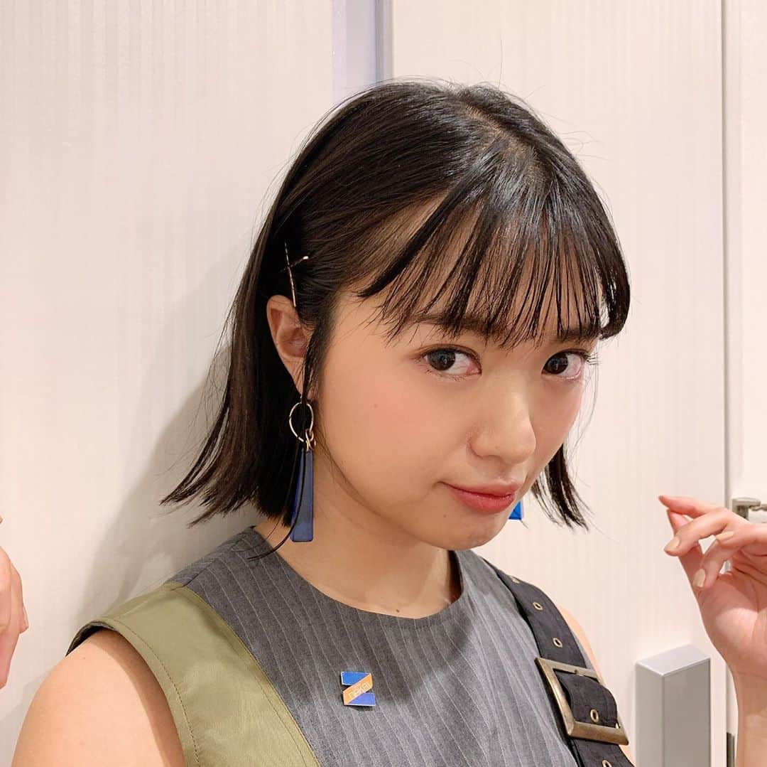 北原里英さんのインスタグラム写真 - (北原里英Instagram)「ニュースな会📺 ありがとうございました。 コロナウイルスの1日でも早い収束を心から祈ります。 . 衣装がめっかわでした🧡 @shiroma_official」3月22日 15時26分 - rie_kitahara_3