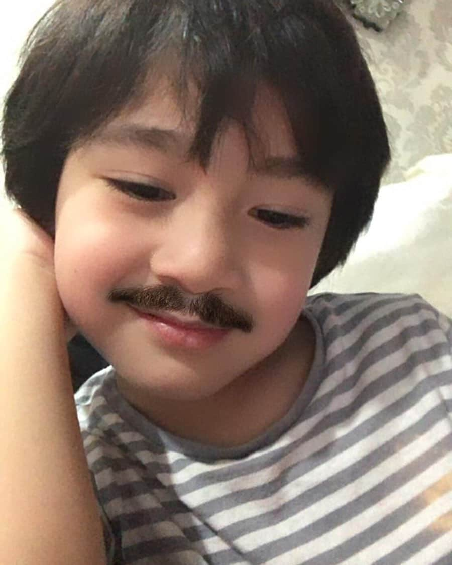 Raffi Ahmadさんのインスタグラム写真 - (Raffi AhmadInstagram)「Cocok gak Rafathar Kumisan ???🤣」3月22日 20時49分 - raffinagita1717