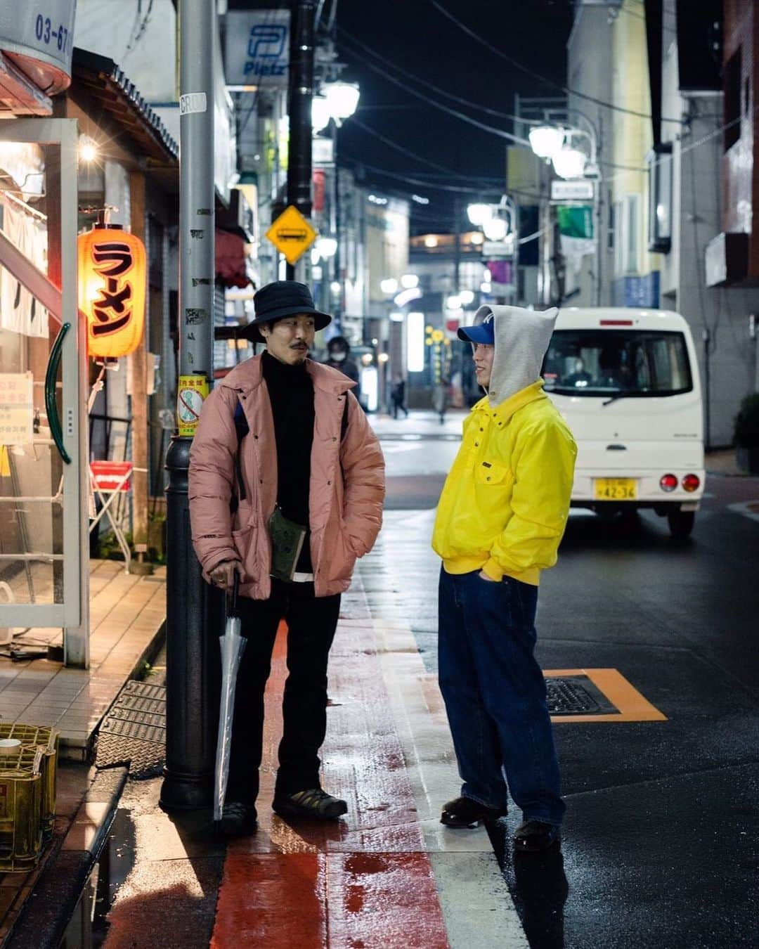 yukiのインスタグラム：「ピンクマンと黄色いマン」