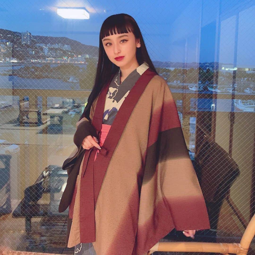 aoiのインスタグラム：「素敵な3連休ありがとう…！ 温泉最高でした♨️」
