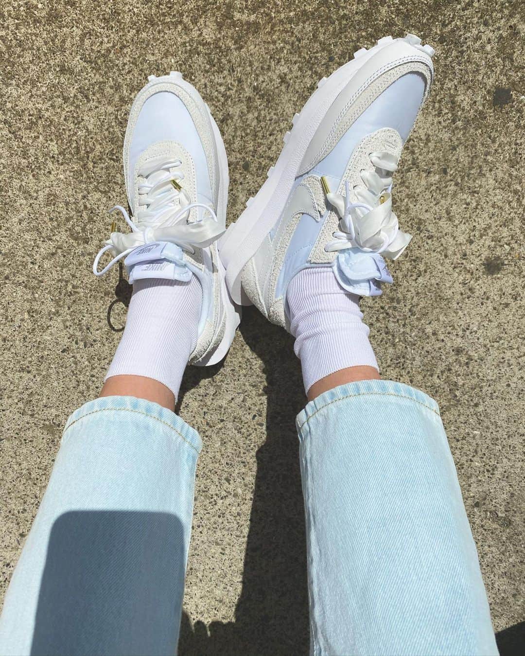 のインスタグラム：「👟❤️ @sacaiofficial × @nike」