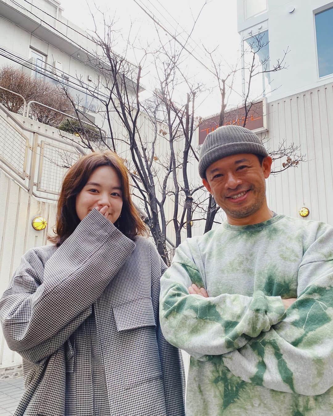 青木大輔のインスタグラム：「今日はカラー&トリートメント✨ 今後のヘアースタイルが楽しみ〜 良い感じになっていくので 乞うご期待っ‼️ @miwakokakei #筧美和子 #tiechel @tiechel_press @tiechel_official」