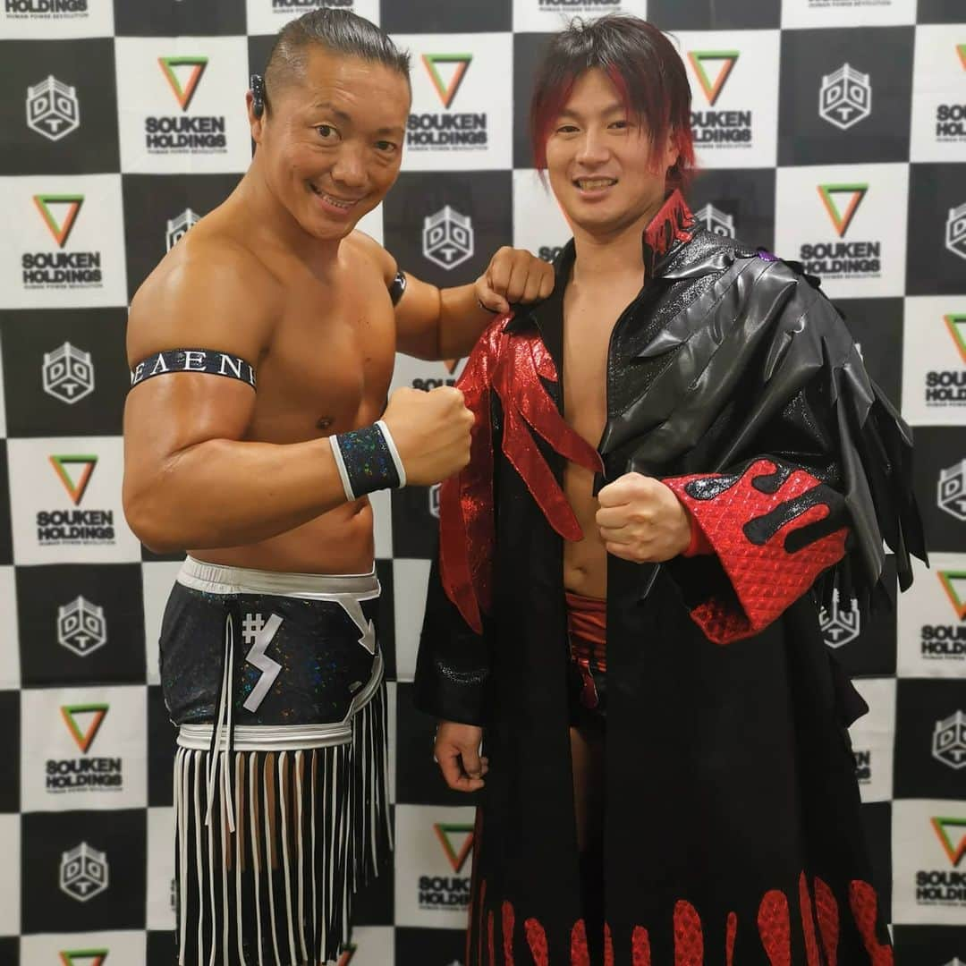 CIMAさんのインスタグラム写真 - (CIMAInstagram)「CIMASOMA the round 4. Road to Saitama súper arena. #ddtpro #cimasoma #STRONGHEARTS #DAMNATION #DAMNHEARTS」3月23日 0時54分 - supercima1115