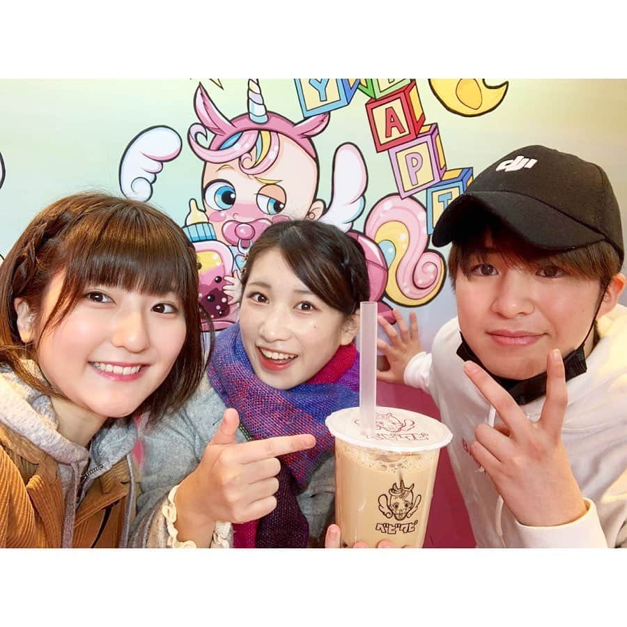 加藤一華さんのインスタグラム写真 - (加藤一華Instagram)「. 初ベビタッピ！！！👶🥤🌟 . ２月に撮影で、密かに大阪へ行っていたのだー！ せっかく来たなら満喫したい！というわけで、 ひさびさのロケ旅やで〜！✨ 「いちなるTV」みてね🤗 . #ベビタピ #大阪 #大阪旅 #旅 #いちなるTV #べびたっぴ #ベビタッピ #タピオカ」3月23日 12時39分 - ichika_kato