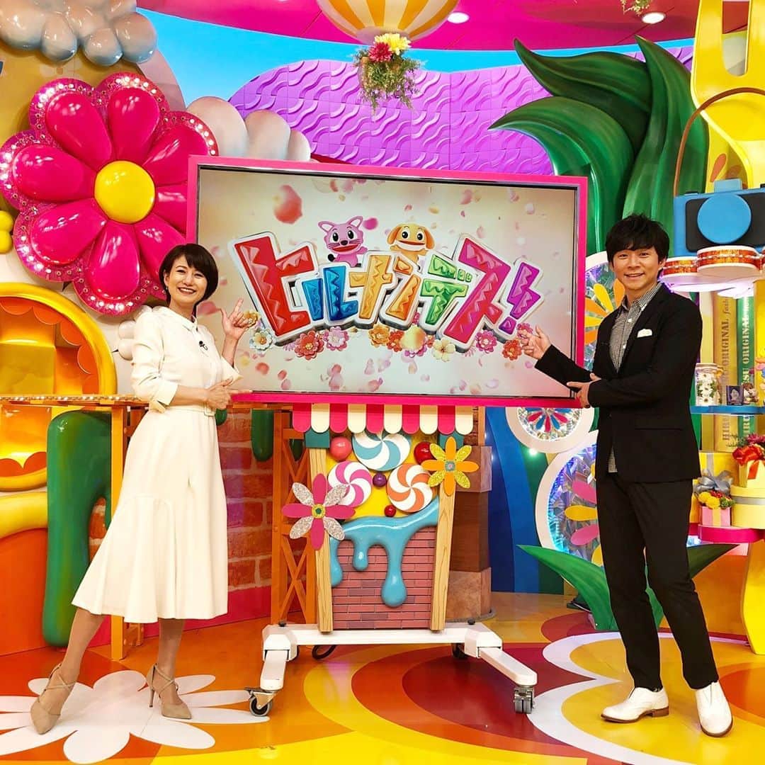 馬場典子さんのインスタグラム写真 - (馬場典子Instagram)「今日から一週間、#ヒルナンデス のどこかで世界の#渡部建 さんと資生堂TSUBAKIのインフォマーシャルを担当していまーす♪」3月23日 7時54分 - baba_channel