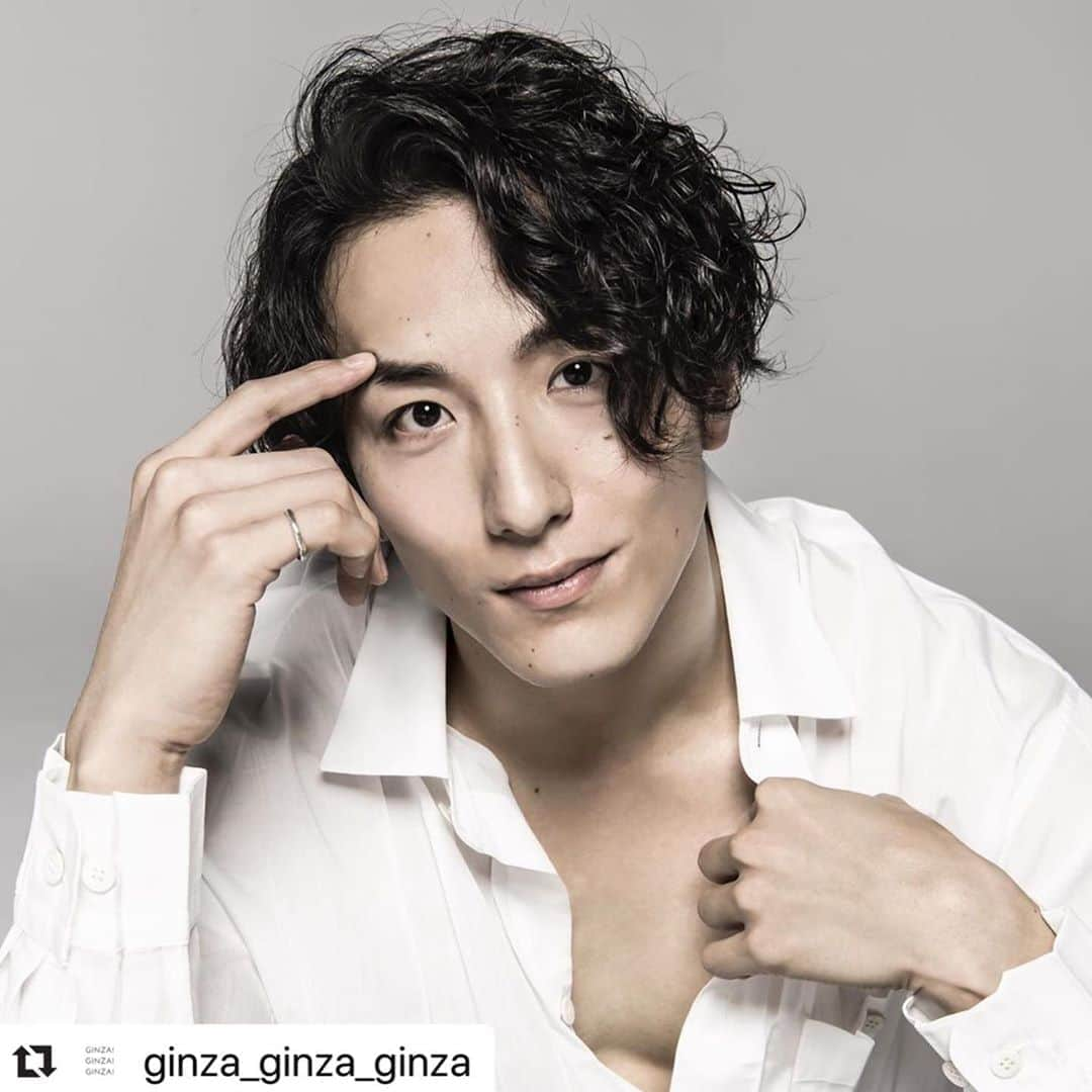 大貫勇輔さんのインスタグラム写真 - (大貫勇輔Instagram)「取り上げて頂きました✨  #Repost @ginza_ginza_ginza with @make_repost ・・・ ・ 『GINZA！ GINZA！ GINZA！』vol.02には、“美しい人”が登場しています。 それは、俳優でダンサーの大貫勇輔さん。 ・ 最近では、ドラマ『グランメゾン東京』や舞台『ねじまき鳥クロニクル』のお芝居も話題となった大貫さんが、美しいと思うもの、日々の体との向き合い方、プライベートの過ごし方などについて語ってくれています。その品のあるたたずまいも必見！　どうぞお楽しみください。 ・ Photo：Takuya Sugie（TRON） Hair&Make：Yoko Matsuda Styling：Junshi Sato ・ 『GINZA! GINZA! GINZA!』メンバー登録対象店舗・ □ザ・ギンザ コスメティックス 銀座・ □セルジュ・ルタンス 銀座・ □ザ・ギンザ スペース・ 東京都中央区銀座5-9-15・ 営業時間：3月31日（火）まで11:00～18：00 ・ 新型コロナウイルス感染症の感染拡大を受け、営業時間を変更しております。尚、THE GINZA SPACE（B2F）の展示については、3月31日（火）までクローズさせていただきます。期間は延長になる場合があります。ご迷惑をおかけして誠に申し訳ありません。なにとぞご理解の程お願い申しあげます。 ・ #大貫勇輔 #yusukeonuki #ginzaginzaginza #ザギンザ #ザギンザコスメティックスギンザ #セルジュルタンスギンザ #ザギンザスペース #ザギンザコットン #THEGINZA #THEGINZACOSMETICSGINZA #sergelutensginza #THEGINZASPACE #THEGINZACOTTON #銀座 #ginza #tokyo #magazine」3月23日 10時48分 - yusukeonuki_official