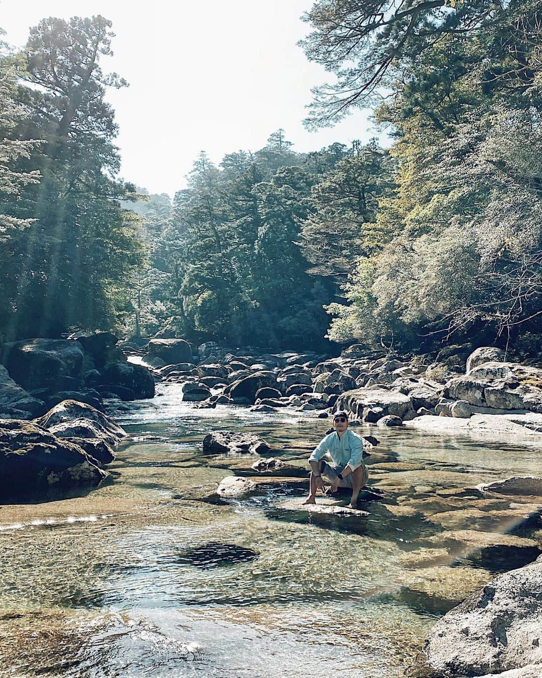 三浦大地さんのインスタグラム写真 - (三浦大地Instagram)「屋久島はカウアイ島のバイブスと似ている。  カウアイ島でイルカの群れと出逢った時と同じ幸福感をここで感じた。  物質的ではない意識に直接与えてくれるクリアな幸福。  不思議に感じ、調べてみたらレムリア大陸が分散した島の一つかもしれないと。  今回の旅先の候補はハワイ、オーストラリア、沖縄だった。そしてここ屋久島、全てその分散地だという。  この宇宙元旦、屋久島、レムリアに誘われた。  そして屋久島は岩で出来た島、そしてクリスタルでも出来ているということも来て知った。  何も知らずに、行ったこと無いから行ってみたいという単純な理由から全てがリンクが始まり、人生2回目の覚醒。  地球の調和はすぐそこまで来てる。  #屋久島 #レムリア #lemuria #大地球散歩」3月23日 10時53分 - daichi_1127