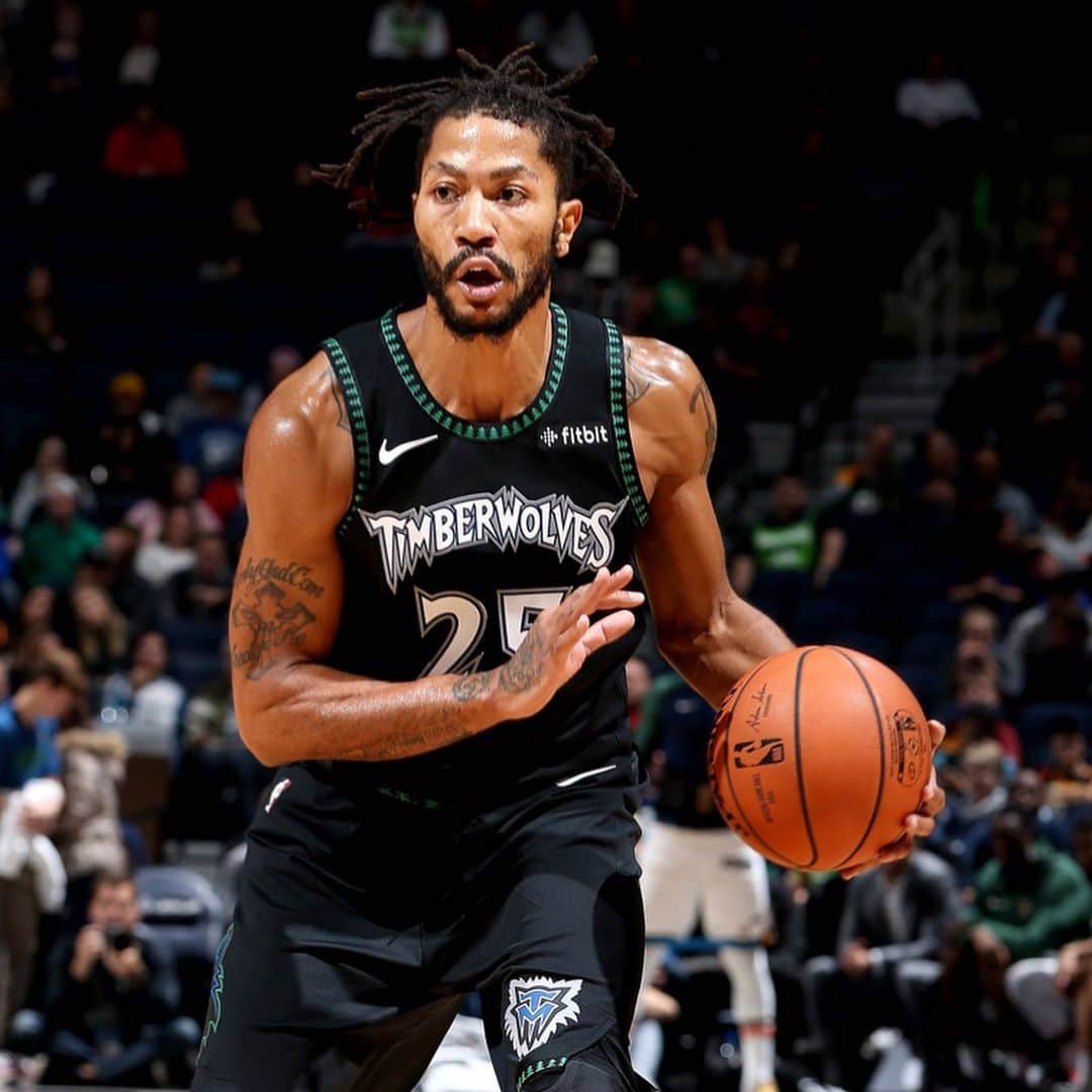 NBAさんのインスタグラム写真 - (NBAInstagram)「@drose posts a career-high 50 points in emotional @timberwolves victory (10/31/2018)! #NBATogetherLive」3月23日 11時01分 - nba