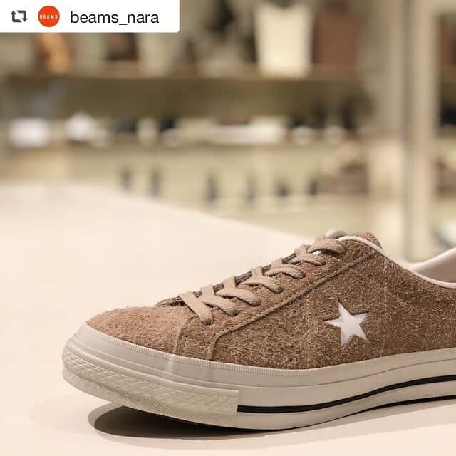 narafamily | ならファミリーさんのインスタグラム写真 - (narafamily | ならファミリーInstagram)「BEAMS（1F）ならファミリー店 ・ CONVERSE スエードワンスター ジャパン  Mens #converse #beams#ビームス #beamsplus#ビームスプラス #raybeams#レイビームス #beamsboy#ビームスボーイ #beamst#ビームスティー #beams_nara#ビームス奈良 #大和西大寺#ならファミリー #ならファグラム #日本#japan#奈良#nara #奈良公園#鹿#大仏 #mensfashion #メンズファッション #newarrivals#20ss 只今、BEAMSオンラインサイトより店舗にて試着予約を承れます。 サイズに不安のあるお客様は是非ご活用ください。」3月23日 21時29分 - narafa.jp