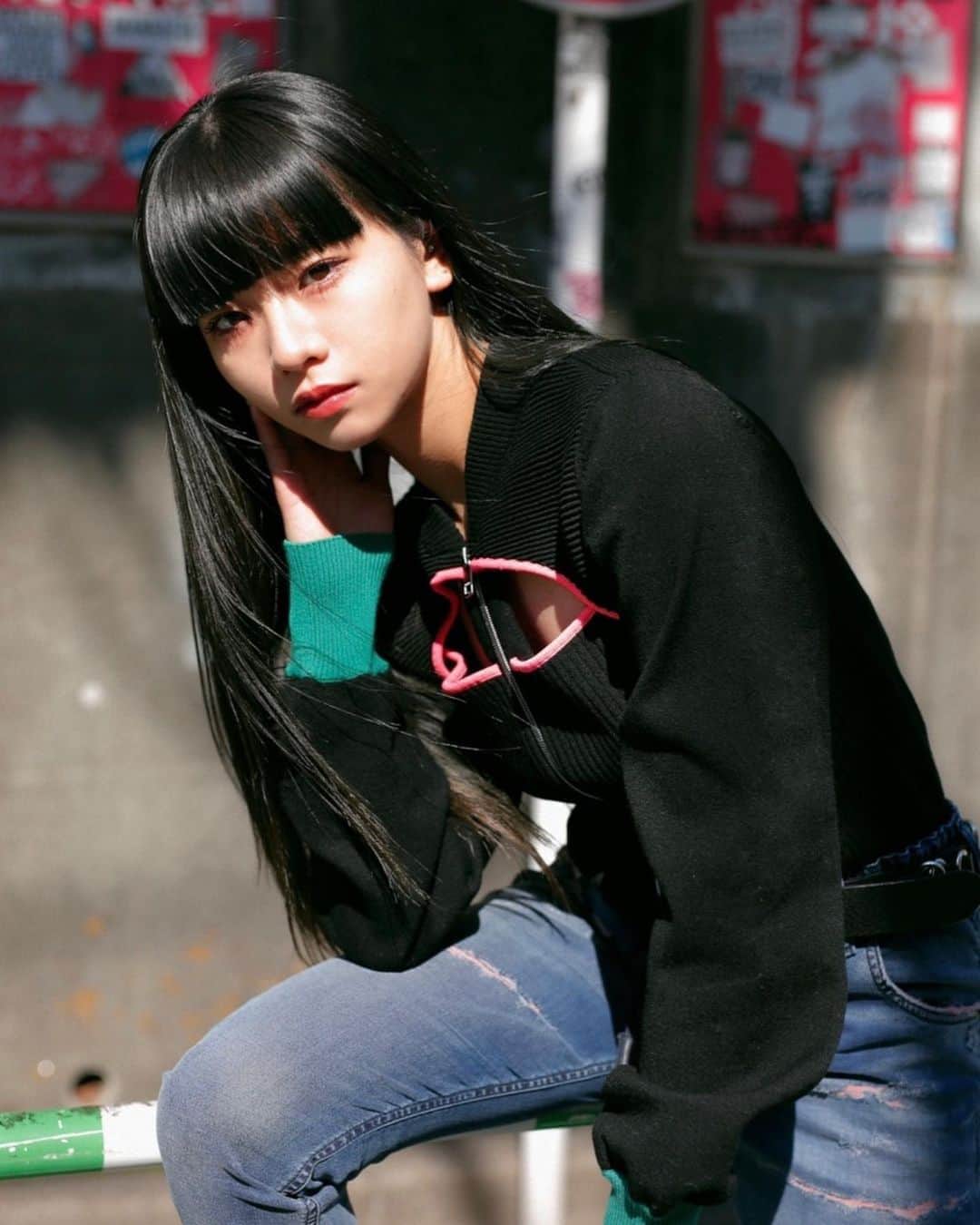 Hinaさんのインスタグラム写真 - (HinaInstagram)「DIESEL DENIM 📸 @kyoheihattori  ㅤㅤㅤㅤㅤㅤㅤㅤㅤㅤㅤㅤㅤ  #dieseldenim #SpreadTheColor @diesel @drop_tokyo」3月23日 17時28分 - hina_faky