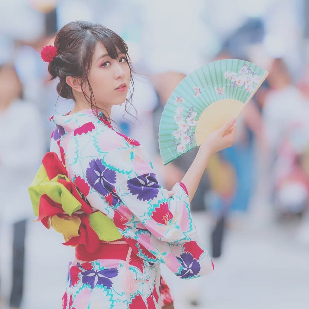 井上麗夢のインスタグラム：「🌸﻿ ﻿ 春夏秋冬の和装撮影したい🤔🤔﻿ ﻿ #和装﻿ #着物﻿ #浴衣」