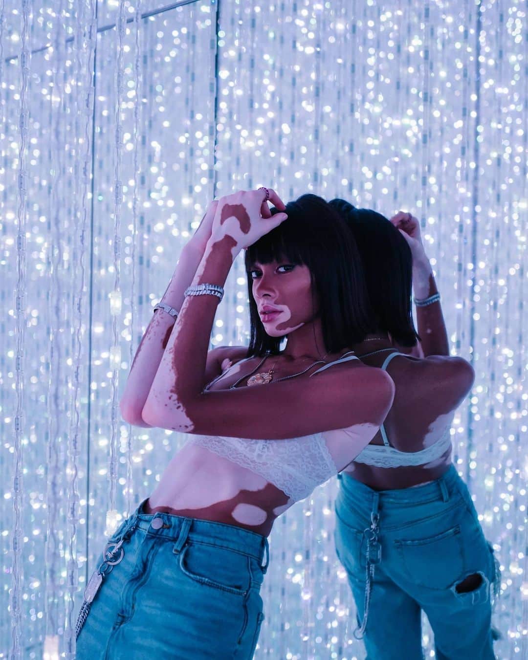 福田洋昭のインスタグラム：「💎 @winnieharlow #Throwback」