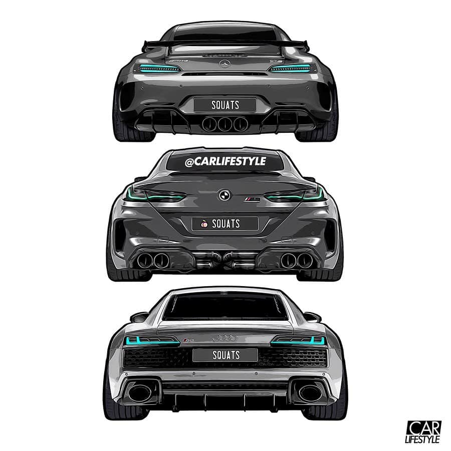 CARLiFESTYLEさんのインスタグラム写真 - (CARLiFESTYLEInstagram)「BEEFY AMG GT R! 🚨Order your T-Shirts today. Link in BIO or Tap Photo.🚨 Which one is your favorite? #carlifestyle」3月23日 23時57分 - carlifestyle