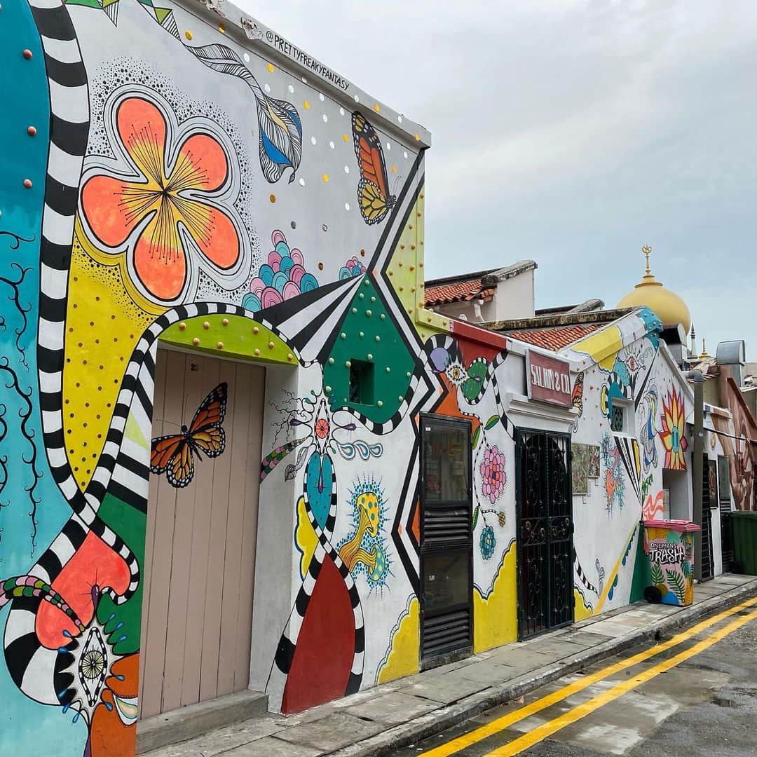 大西蘭さんのインスタグラム写真 - (大西蘭Instagram)「・ アラブストリート散策😊 ・ 可愛いストリートアート、可愛い服、オシャレなカフェやレストラン、インスタ映えがたくさん❣️ 散策が楽しいエリアです💕 ・ ・ #シンガポール生活 #シンガポール観光 #アラブストリート #アラブストリートシンガポール  #nottoday」3月24日 17時07分 - onishiran