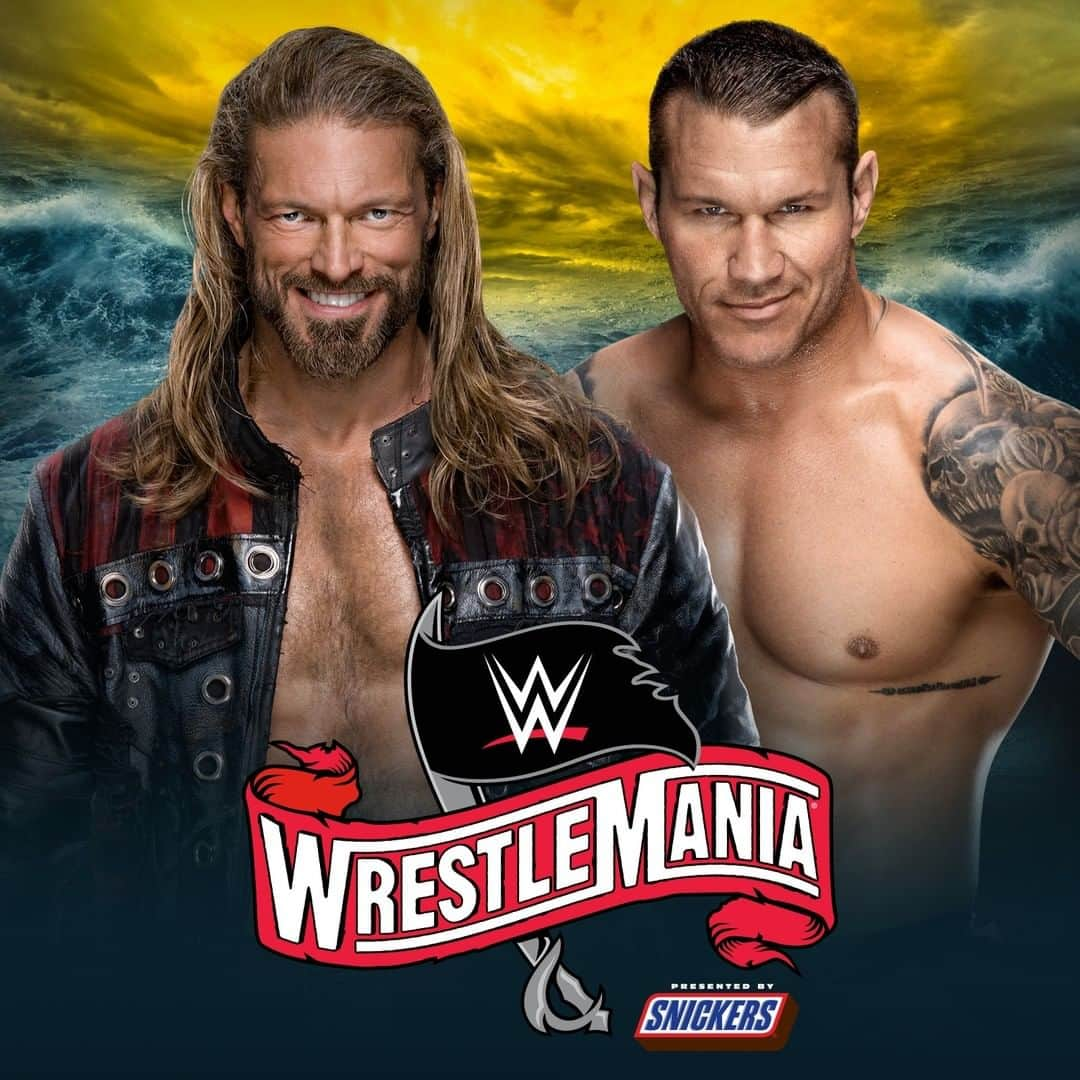 WWEさんのインスタグラム写真 - (WWEInstagram)「@edgeratedr WILL get @randyorton in a #LastManStanding Match at #WrestleMania, and @iameliaswwe will go one-on-one with King @baroncorbinwwe!」3月24日 13時00分 - wwe