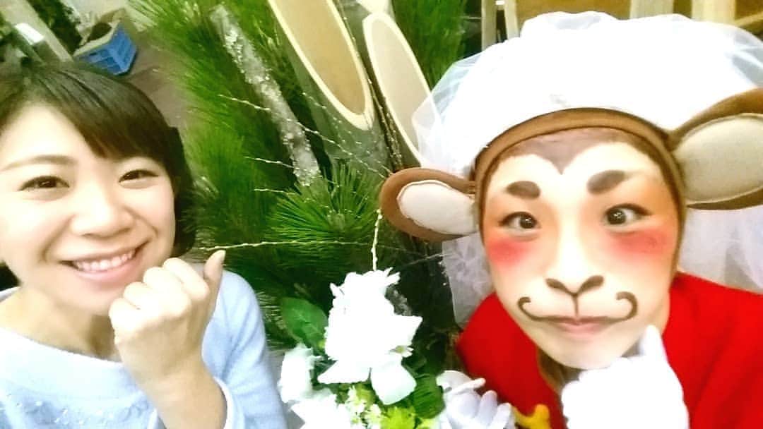 服部ひで子のインスタグラム：「蔵出し写真📷✨ ・ ・  いつかの、まりこ姉さん🐵💕 ・  クオリティの高さーーーーーッ😂！！！ #よしもと新喜劇 #吉本新喜劇 #新喜劇 #森田まりこ 姉さん」