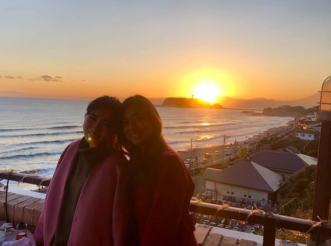 野口真未のインスタグラム：「かおりと鎌倉へ👭 久しぶりにゆっくり会えて嬉しかった〜！ ありがとう💕  #鎌倉　#時差投稿」