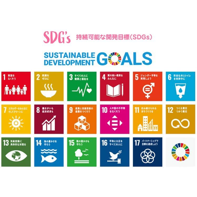 草野博紀のインスタグラム：「SDGsとは  持続可能な開発目標（SDGs）とは，2001年に策定されたミレニアム開発目標（MDGs）の後継として，2015年9月の国連サミットで採択された「持続可能な開発のための2030アジェンダ」にて記載された2030年までに持続可能でよりよい世界を目指す国際目標です。17のゴール・169のターゲットから構成され，地球上の「誰一人取り残さない（leave no one behind）」ことを誓っています。 SDGsは発展途上国のみならず，先進国自身が取り組むユニバーサル（普遍的）なものであり，日本としても積極的に取り組んでいます。  んー....少し難しいけどシンプルに置きかえて、17つあるゴールを企業や国がみんなでクリアしていけば持続可能な住みやすい世界が目指せるといったところかと！  僕も本当最近になって知ったことなんでまだまだ勉強中です。。 真面目な話はここまでー！！！ please follow👇 @charitywater_japan  check our link below👇 https://charitywater-japan.themedia.jp/  Source: Website of the Ministry of Foreign Affairs of Japan」