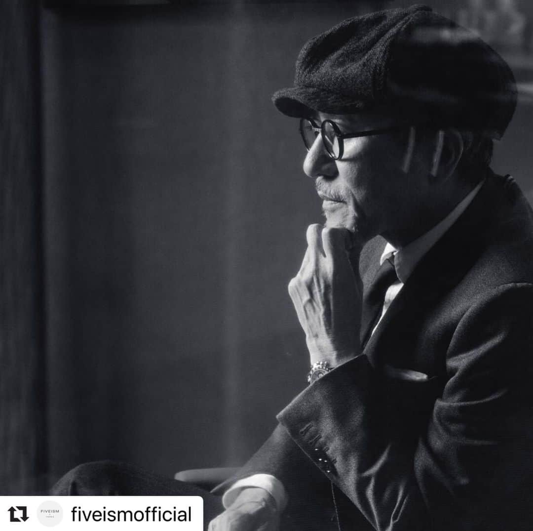 高橋幸宏さんのインスタグラム写真 - (高橋幸宏Instagram)「#Repost @fiveismofficial with @make_repost ・・・ JOURNAL/FIVE ROADS #6 YUKIHIRO TAKAHASHI　 後編 高橋幸宏に学ぶ”自分らしさ”をつらぬく生き方 @room66_yukihiro  プロフィールリンクのHPよりご覧ください。  #yukihirotakahashi #fiveism #fiveismforce  #threecosmetics #mensmakeup」3月24日 21時29分 - room66_yukihiro