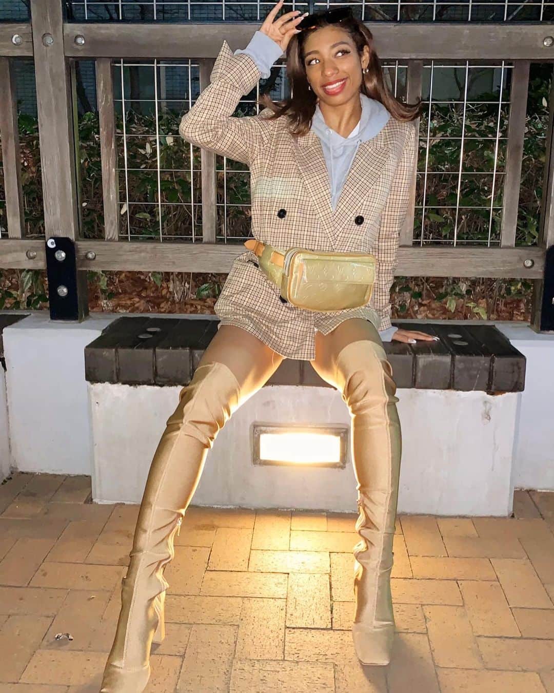 のインスタグラム：「最近は大人ぽいコーデがマイブームです👍✨」