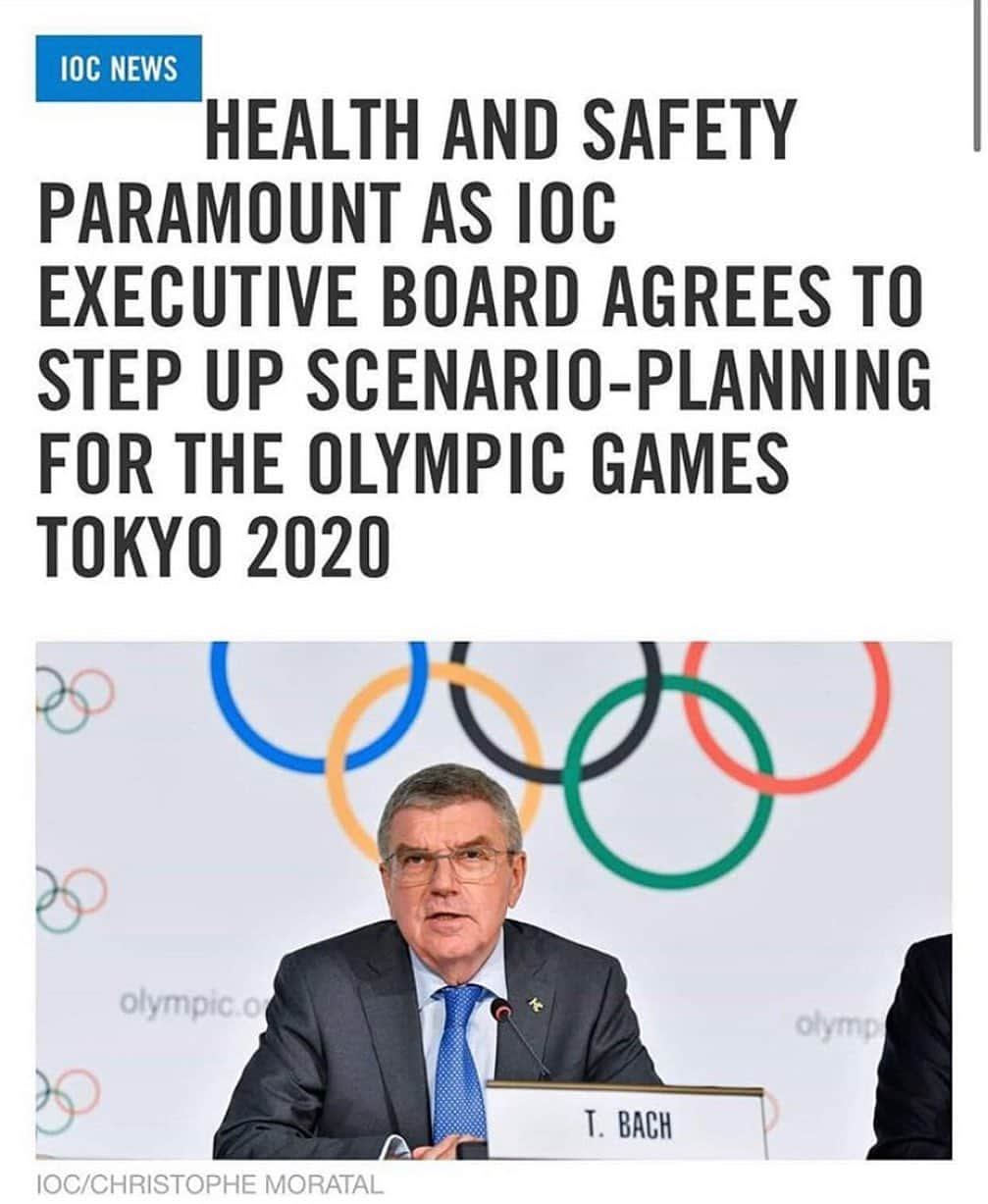 のインスタグラム：「IOC 官網：  1. 不晚於 2021 夏天舉辦 2. 名稱仍為 TOKYO 2020  https://www.olympic.org/news/joint-statement-from-the-international-olympic-committee-and-the-tokyo-2020-organising-committee」