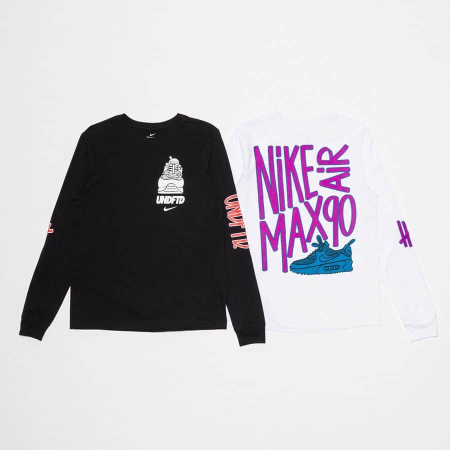 UNDFTDさんのインスタグラム写真 - (UNDFTDInstagram)「UNDEFEATED x NIKE AIR MAX 90 Hoodies, Long Sleeves, and Tees Available Air Max Day 3/26 7AM PST only at Undefeated.com」3月24日 23時59分 - undefeatedinc