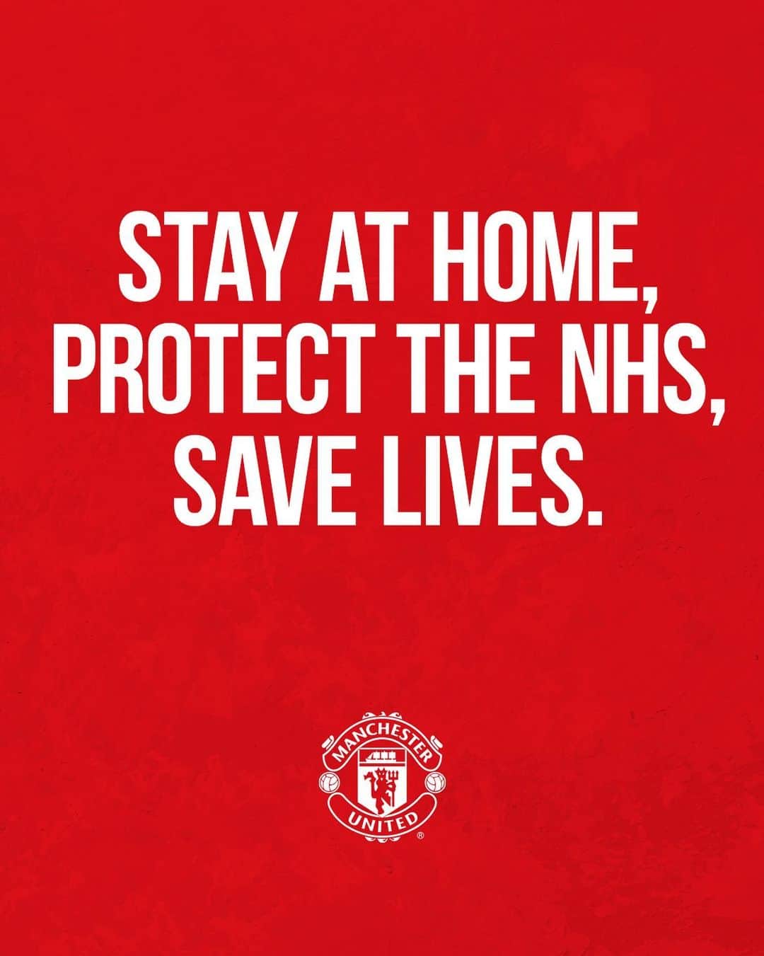 マンチェスター・ユナイテッドさんのインスタグラム写真 - (マンチェスター・ユナイテッドInstagram)「Now more than ever, let's stay United ♥️ #StayAtHome #ProtectTheNHS #SaveLives」3月25日 0時02分 - manchesterunited
