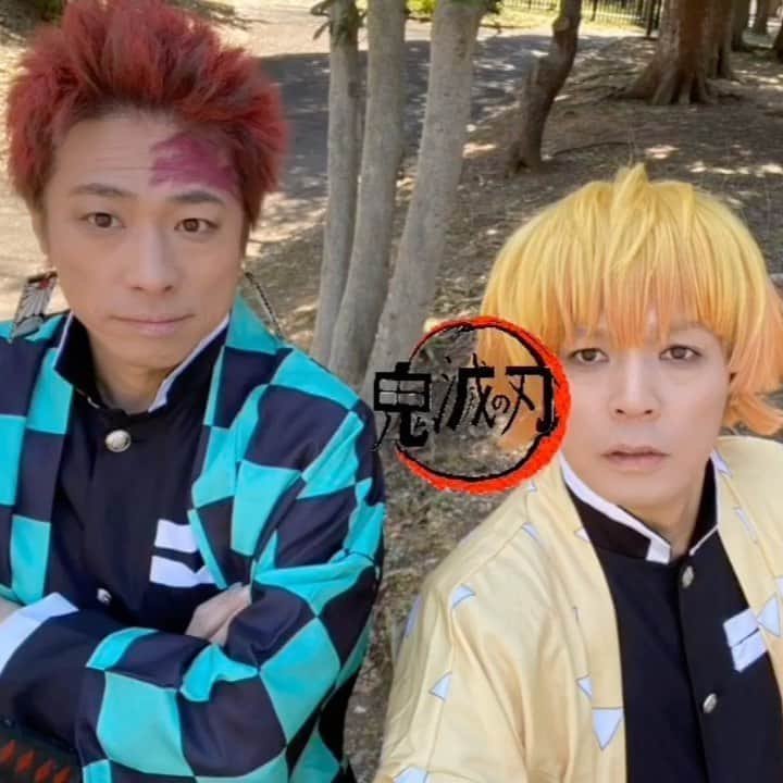 田村淳のインスタグラム：「4月上旬に YouTubeのロンブーチャンネルにて 鬼滅の刃のOPと撮ってみたを配信します。チャンネル登録して見る準備しててね♡」