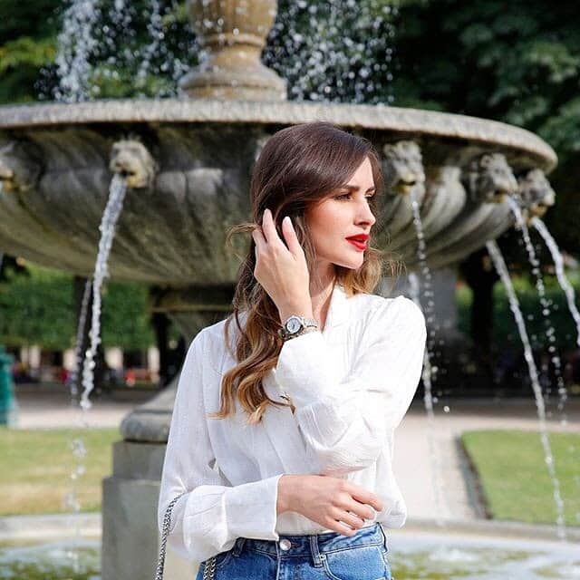のインスタグラム：「パリスタイル🇫🇷 サントノーレ⌚︎ . . . #サントノーレパリ  #sainthonorewatch  @saint_honore_paris_jp」
