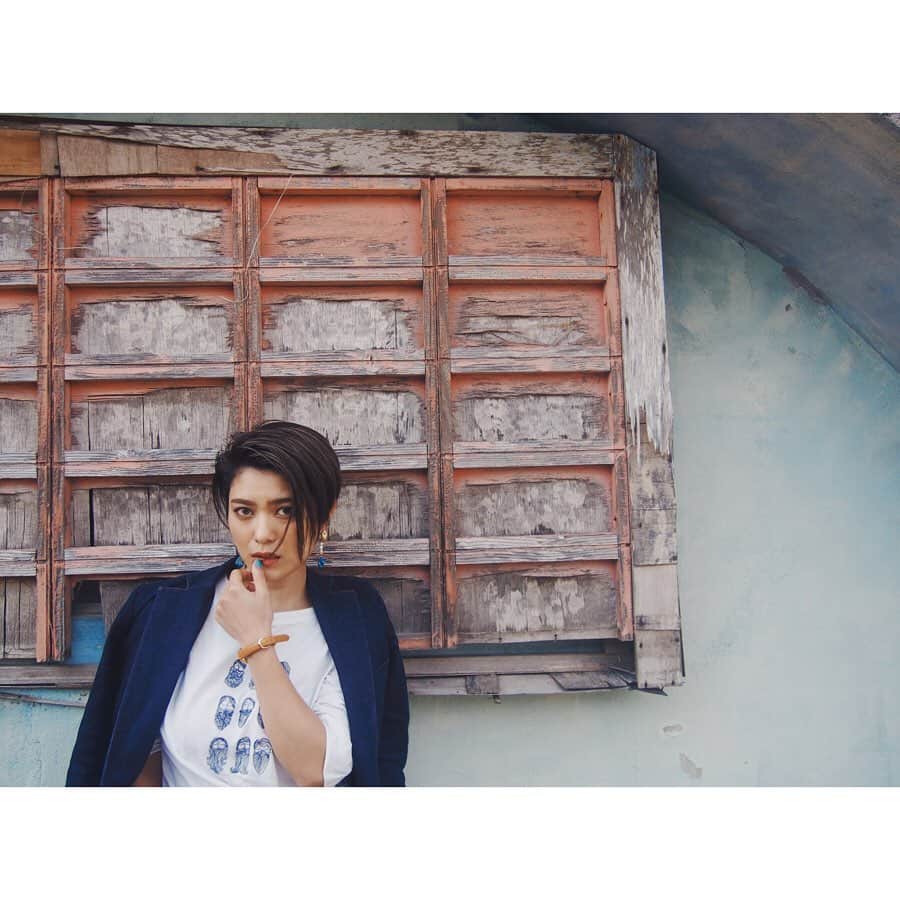 金城優華のインスタグラム：「Okinawa.﻿ ﻿ ﻿ ﻿ ﻿ ＃nagogram﻿ ﻿ ﻿ ﻿ ﻿ ﻿ ﻿ #金城優華﻿ #モデル﻿ ＃ママ﻿ #歴史感じる #model﻿ #fashiongram﻿ #fashion﻿ #Instagram﻿ #instafashion」