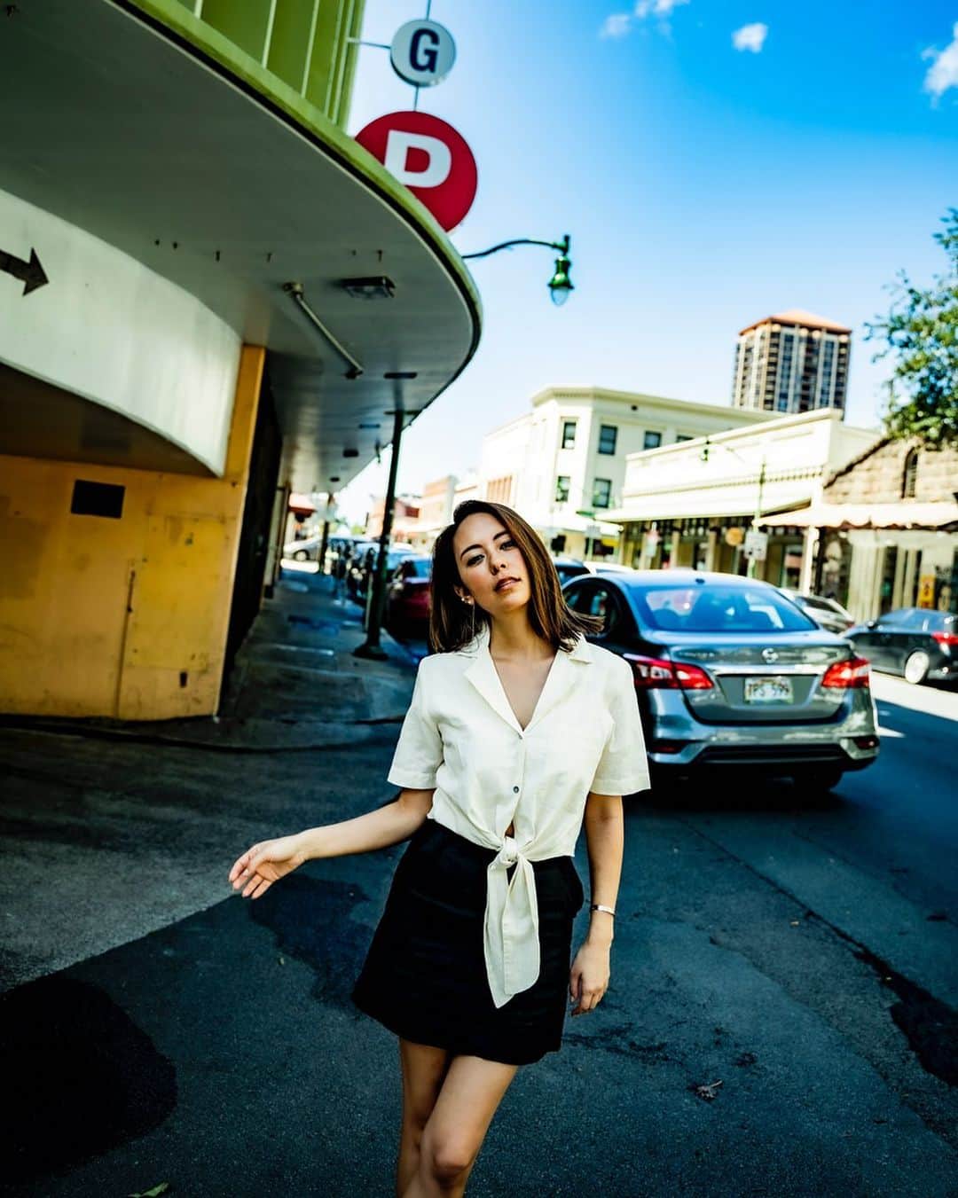鮎河ナオミのインスタグラム：「@gilliaclothing  #今年の夏は出番多そう #gillia #gilliaclothing #hawaii」
