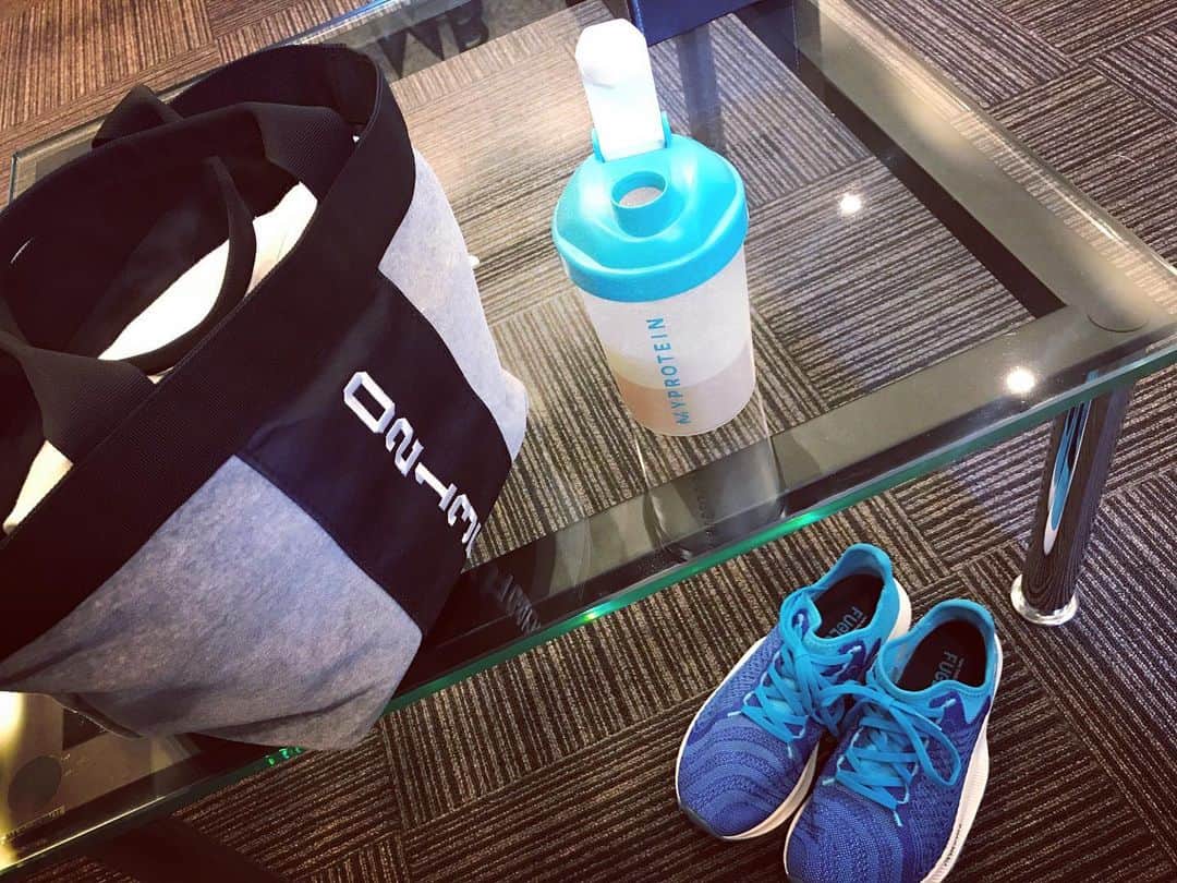 青木茉里奈のインスタグラム：「Training🏋🏻 ・ ・ ・ #golf #training #protein」