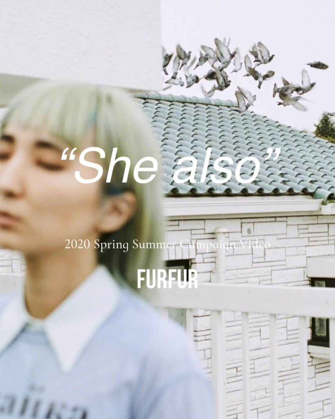 CHiNPANさんのインスタグラム写真 - (CHiNPANInstagram)「@furfur_official 🐰 でてますよろしくね🐰 2020 Spring Summer Campaign Video Snap “She also” 2020 Spring Summer ビデオに登場する13人の女性達とFURFURの2020春夏コレクション。  Logo sheer t-shirt Mix officer shirt  Photography by Mai Kise @kisema1  Styling by Yumeno Ogawa @yumenoogawa  #FURFUR #ファーファー @furfur_official  @furfur_official_staff」3月25日 14時39分 - 13chinpan