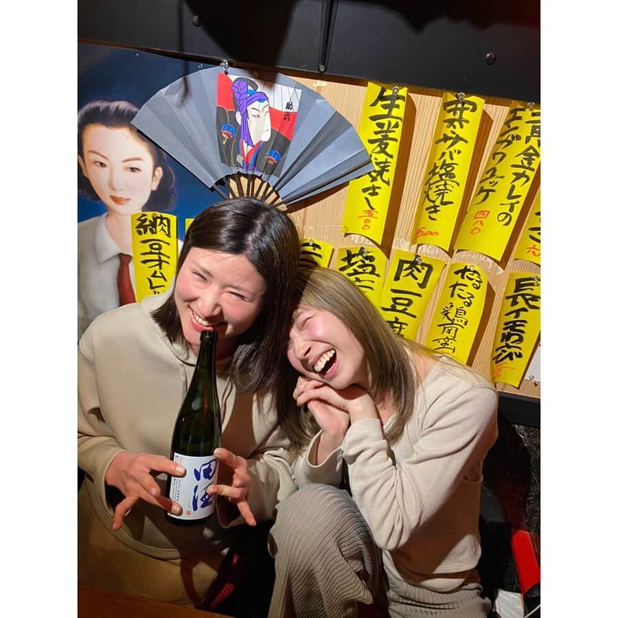 有明ゆなさんのインスタグラム写真 - (有明ゆなInstagram)「ありさの誕生日会♡ お酒大好きなありさ！ おめでとう(*´꒳`*) . . . . #誕生日会 #誕生日おめでとう #おめでとう #おめでとう🎉 #バースデー #birthday」3月25日 15時45分 - ariake_yuna