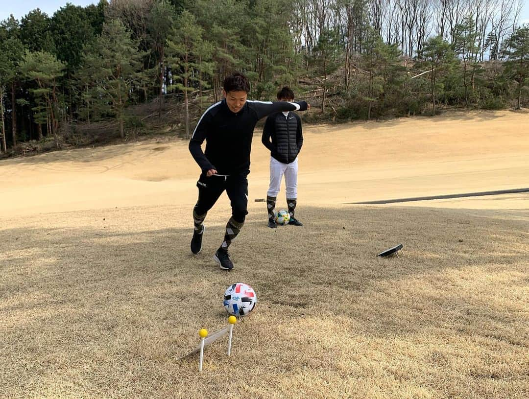 森重真人さんのインスタグラム写真 - (森重真人Instagram)「初体験 フットゴルフ。 #footgolf #フットゴルフ #sports #スポーツ #nike #ナイキ #森重真人」3月25日 16時17分 - masatomorishige