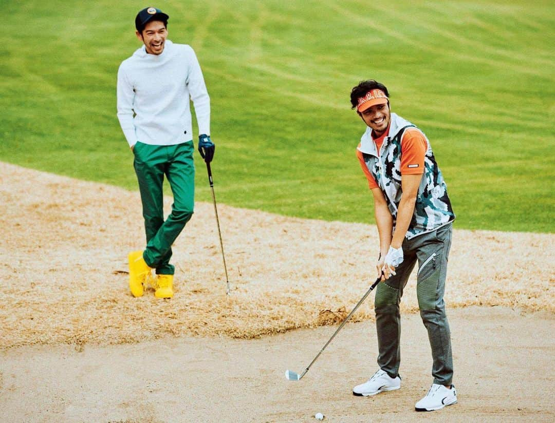 ZOEさんのインスタグラム写真 - (ZOEInstagram)「本日発売の MEN’S CLUB 5月号のゴルフスタイル特集⛳️ 久々に久保田ちゃんと一緒で楽しい撮影でした✨  是非チェックお願いします！」3月25日 17時41分 - zoe1201zoe