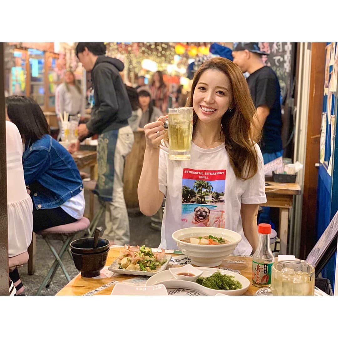 のインスタグラム：「﻿ 沖縄🌺﻿ ﻿ ﻿ あったかくて、最高〜🏝﻿ ソーキそばと大好きな、なかよしパン！﻿ ﻿ ﻿ ﻿ ﻿」
