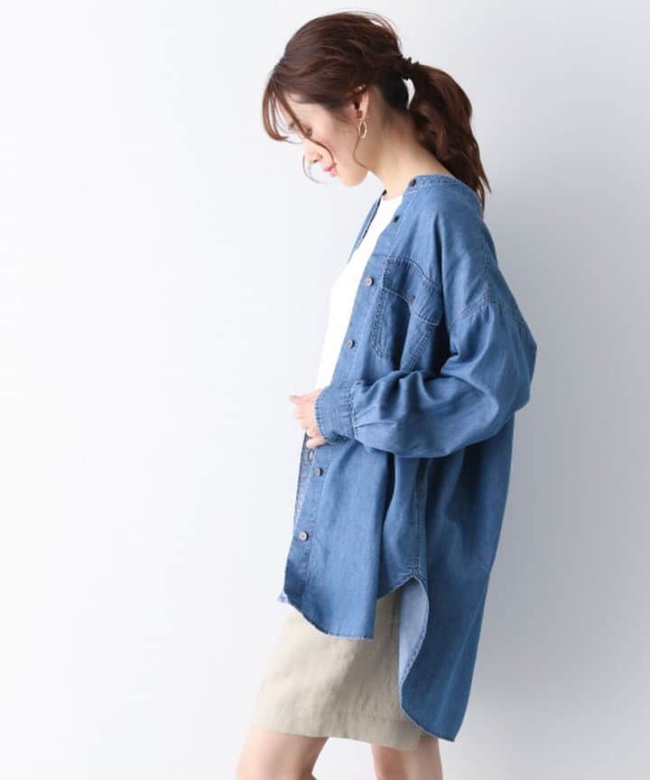 小林ようのインスタグラム：「#globalwork . #fashionshoot #springfashion #model #tokyo #denimshirt #패션 #모델 #도쿄 #グローバルワーク #春物 #撮影 #モデル #小林よう」