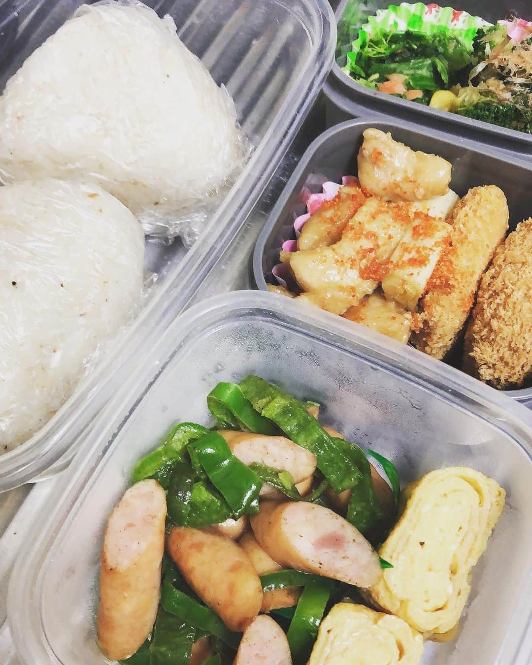 西平風香さんのインスタグラム写真 - (西平風香Instagram)「旦那の朝ごはんとお昼のお弁当。 持たせた。よし。」3月26日 5時19分 - fuukanishihira