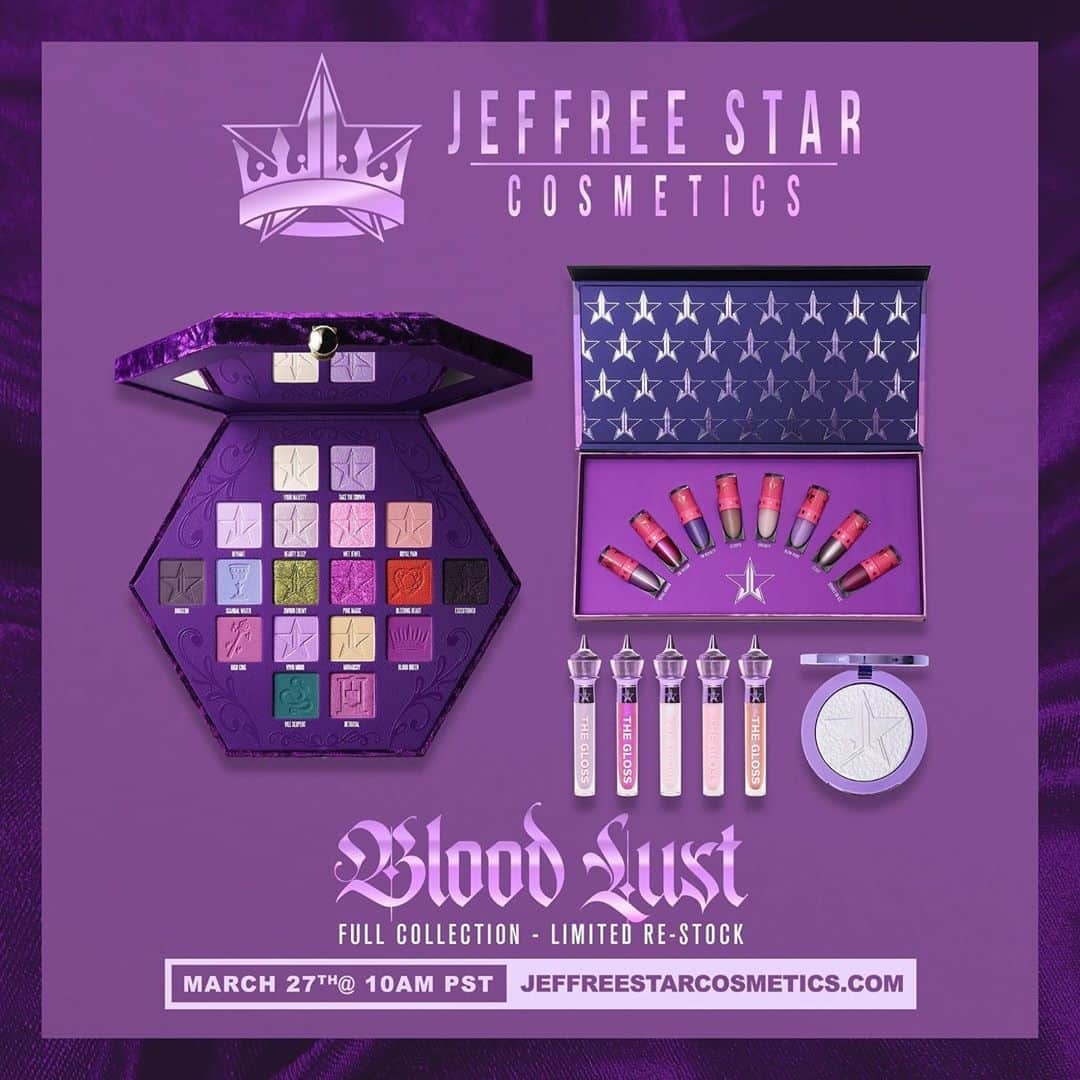 Jeffree Star Cosmeticsのインスタグラム