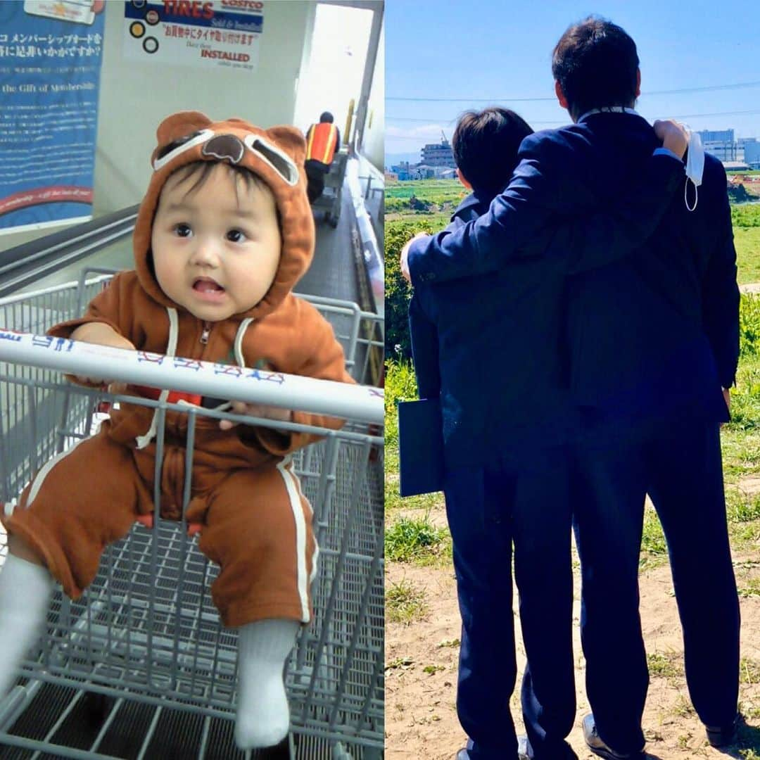 タイガーマスクさんのインスタグラム写真 - (タイガーマスクInstagram)「チビ虎長男坊が、今日小学校の卒業式でした‼️ こんなに小さく可愛かった赤ん坊が、今ではここまで立派に成長してくれました😊 この青空の様に、これからお前が築く未来は無限だぞ❗️ 相田みつおさんの名言 「どのような道を歩くとも　いのちいっぱいに　生きればいいぞ。」 つまずいた時は、いつでも後ろで見守ってやる‼️ さぁ、安心して新しい未来へ笑顔で翔け‼️ #タイガーマスク #tigermask #njpw  #チビ虎 #小学校卒業式 #相田みつお #名言」3月25日 22時07分 - tigermask.njpw_official