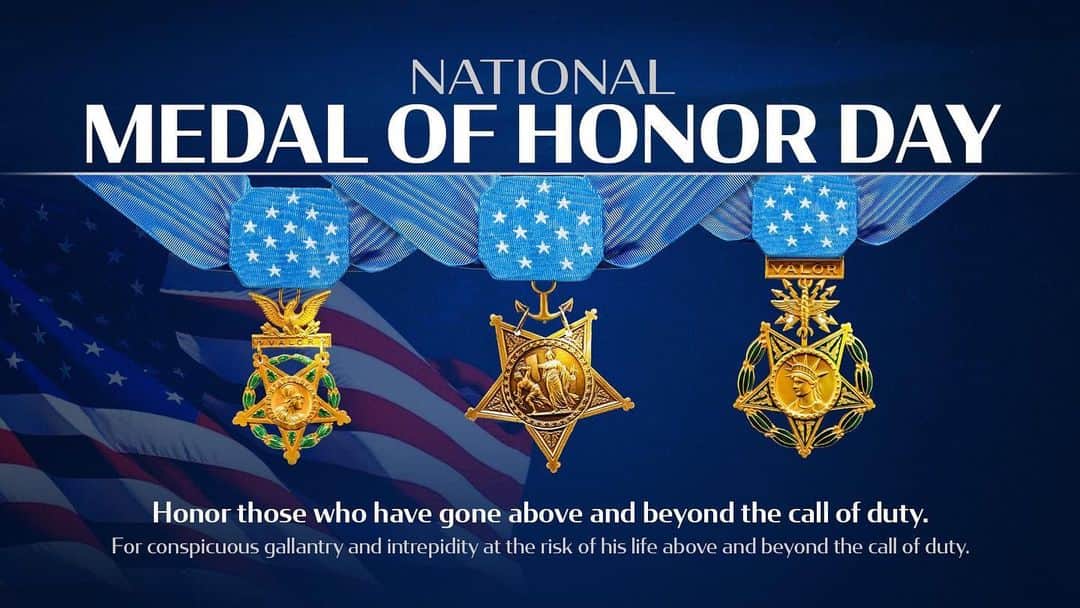 ドナルド・トランプさんのインスタグラム写真 - (ドナルド・トランプInstagram)「Today is National #MedalofHonorDay. Join me in a #MomentofHonor to remember those who have earned our Nation's highest award for valor in combat. The Nation is eternally grateful to these patriots who so valiantly fought for America’s values and the American way of life!」3月26日 0時46分 - realdonaldtrump