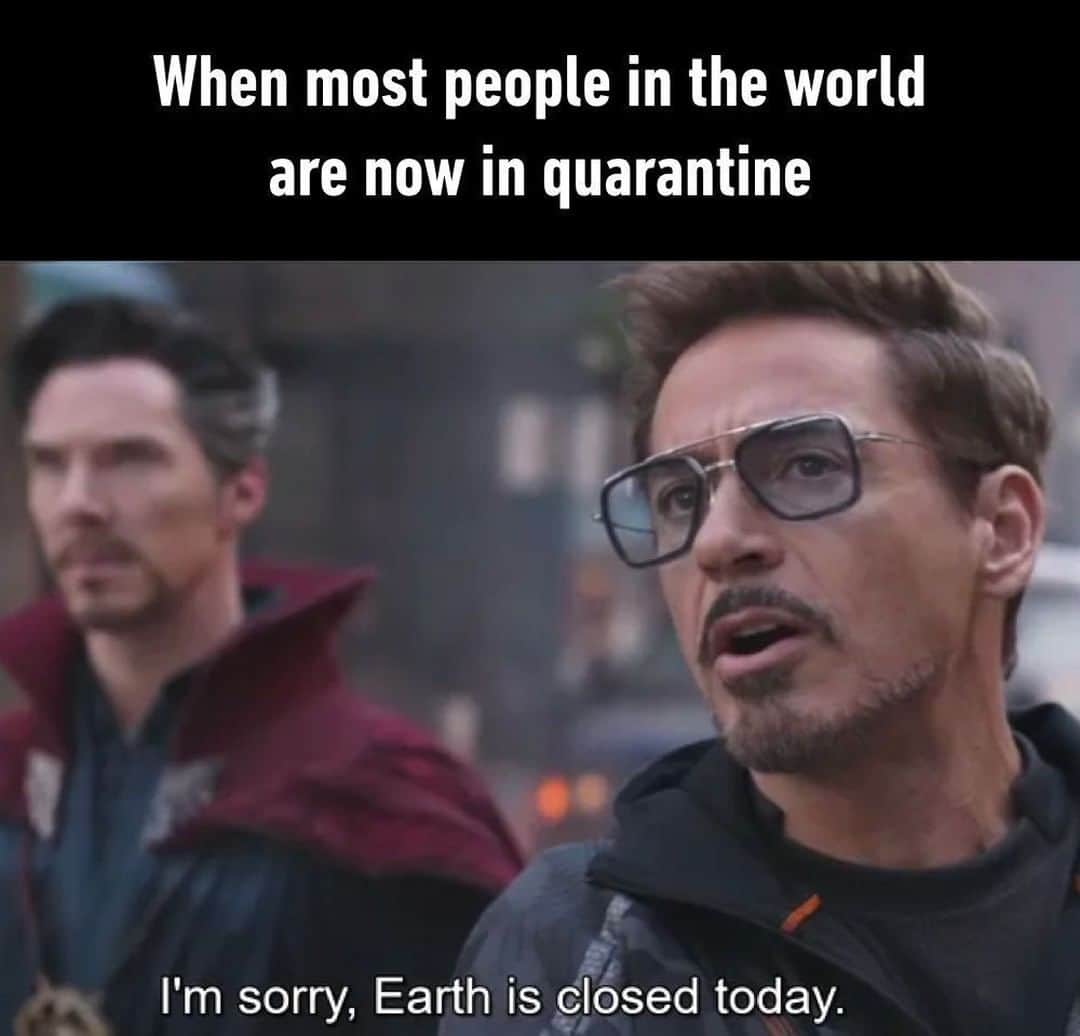 9GAGさんのインスタグラム写真 - (9GAGInstagram)「Who would have guessed that wouldn't be a joke two years later.⠀ #earth #quarantine #infinitywar #9gag」3月26日 4時00分 - 9gag