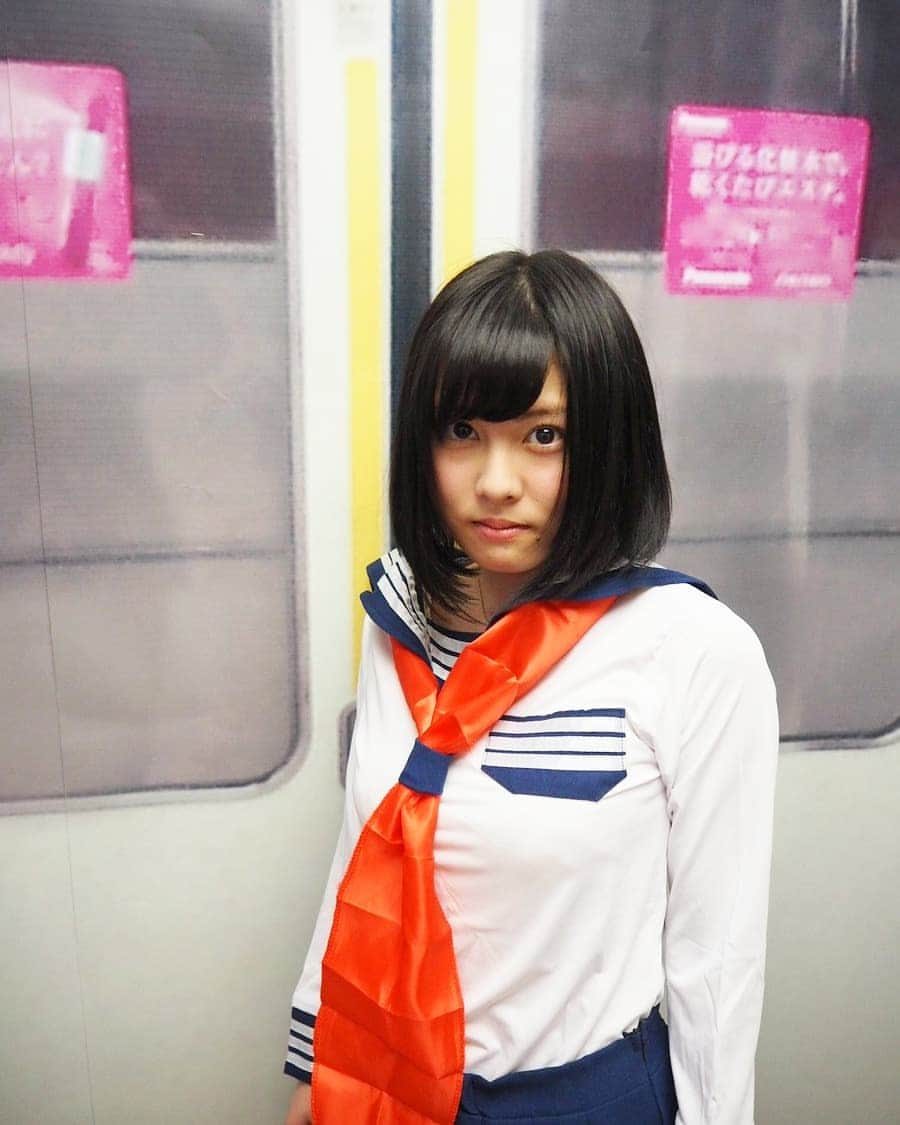 松岡ちなのインスタグラム：「🚅」