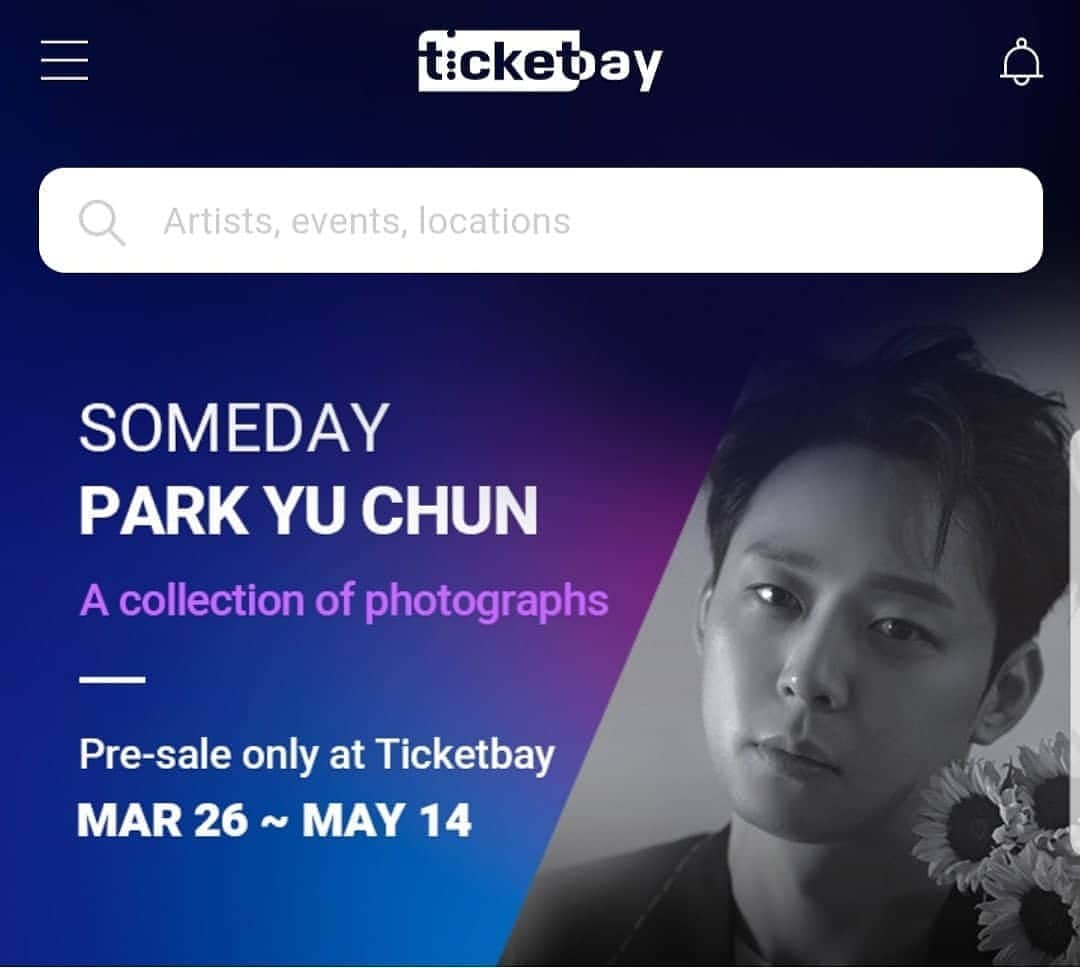 パク・ユチョンのインスタグラム：「박유천 화보집 <SOMEDAY> 사전 판매가 시작되었습니다. 많은 관심과 사랑 부탁드립니다. - *사전 판매 사이트: http://www.ticketbayglobal.com *수령지가 한국이신 분들은 아래 링크를 이용하시면 더욱 편리합니다. http://www.ticketbay.co.kr/web/b2cProduct/25011387885761  #박유천 #parkyuchun #yuchun #ユチョン #화보 #photobook #写真集 #someday」